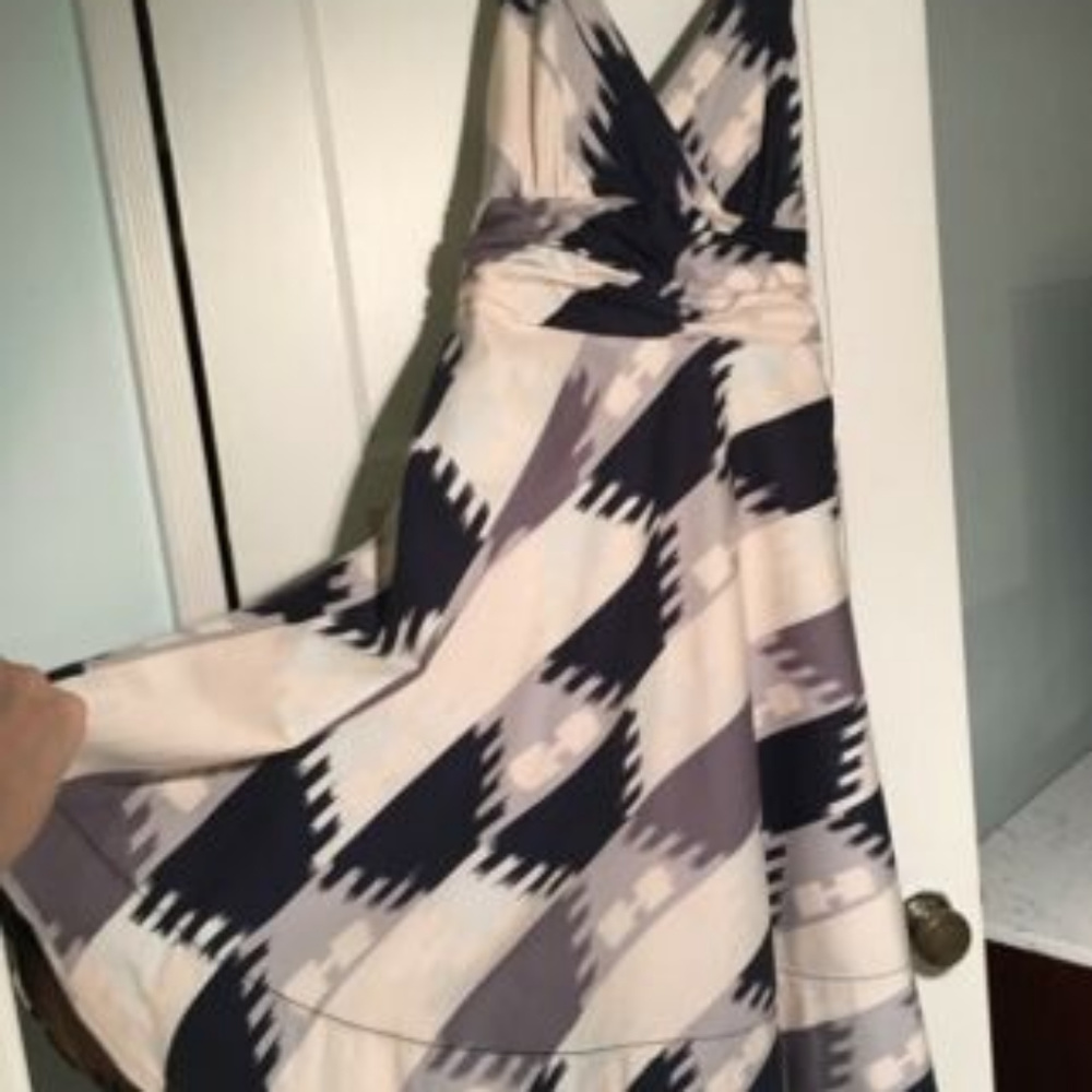 Marc by Marc Jacobs Ikat Fit and Flare Dress sz 8